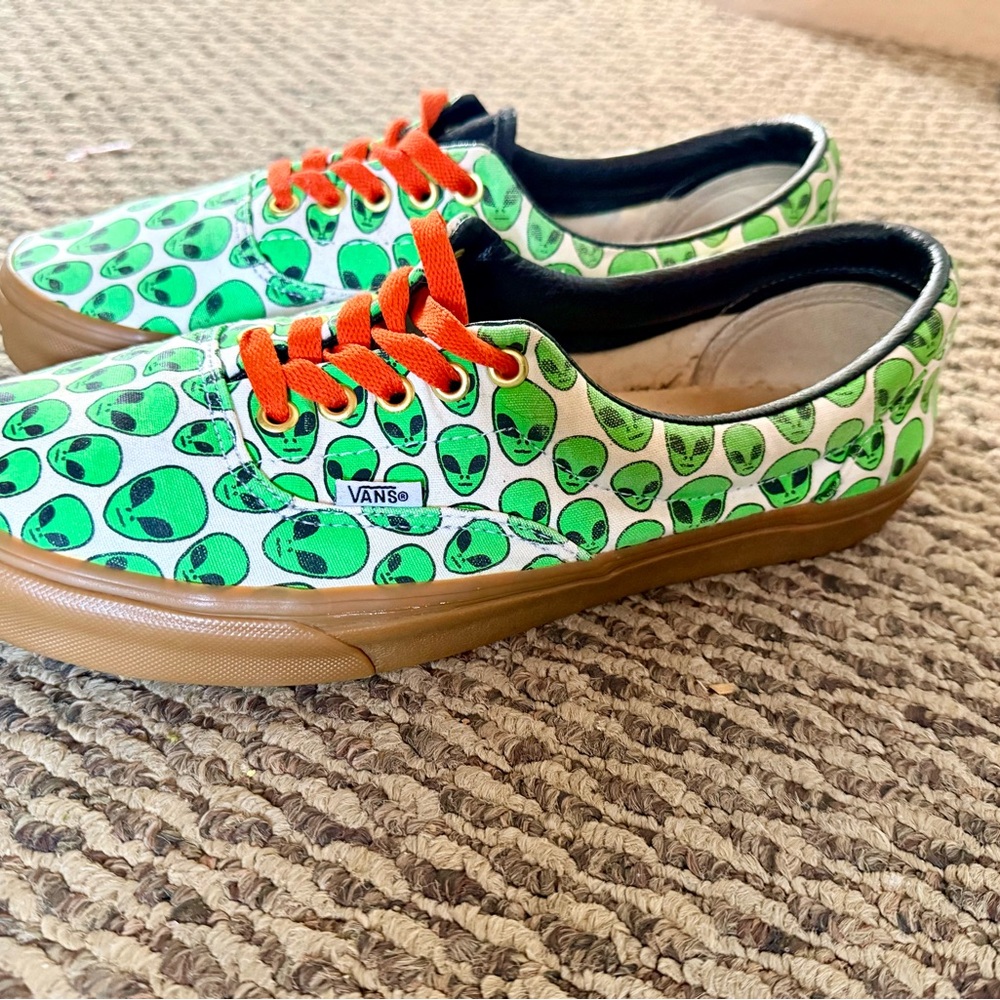 VANS Authentic Custom Alien Sneakers